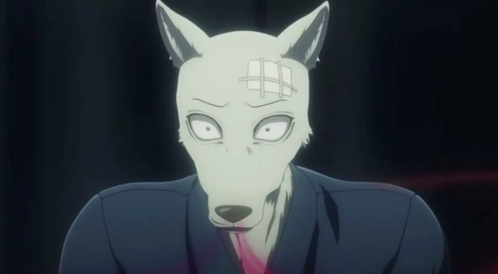 Legoshi from Beastars shaved