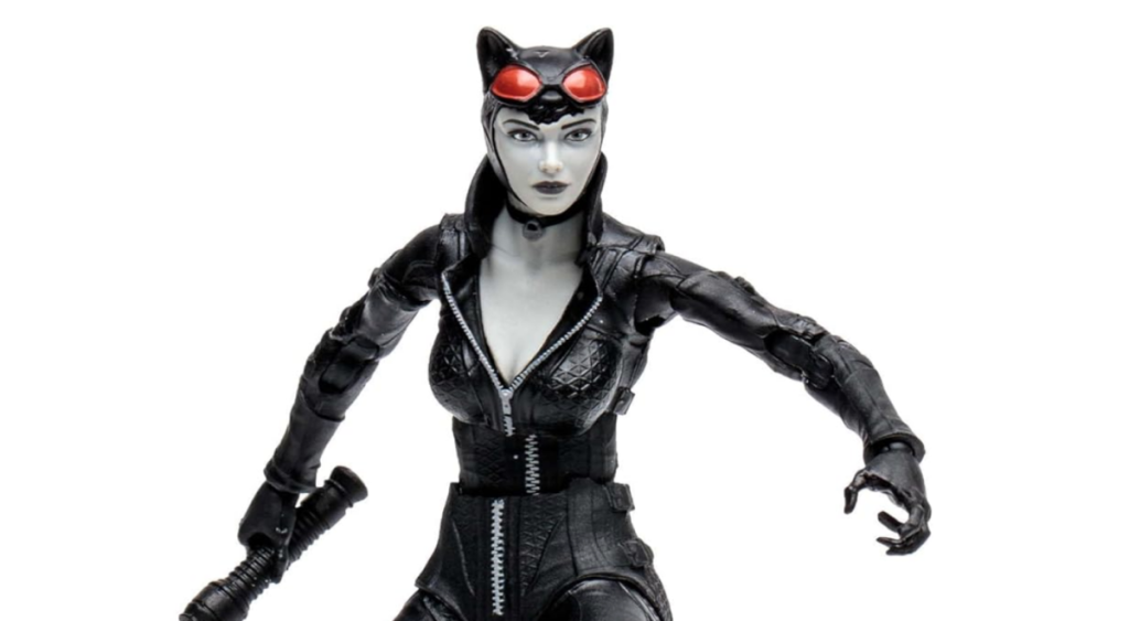 A Batman Arkham City Catwoman action figure