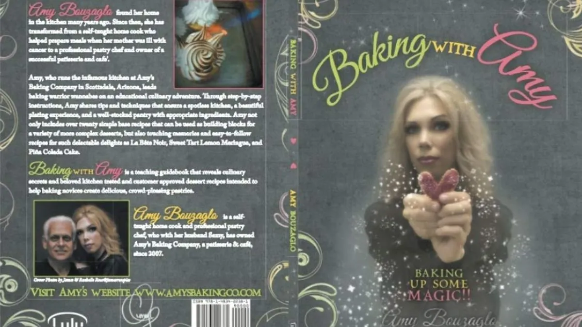 Cover image for the cookbook Baking with Amy Baking Up Some Magic! by Amy from Amy's Baking Company