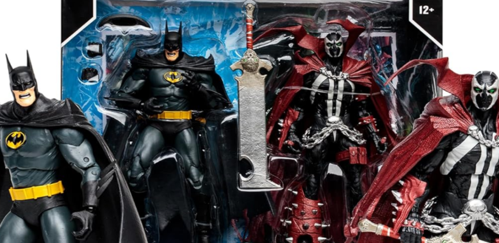 A Batman and Spawn action figure double pack