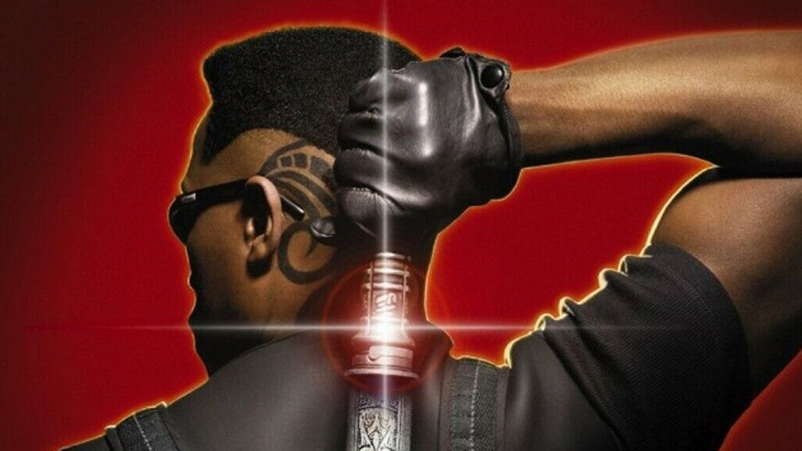 Cropped poster artwork for 1998's Blade