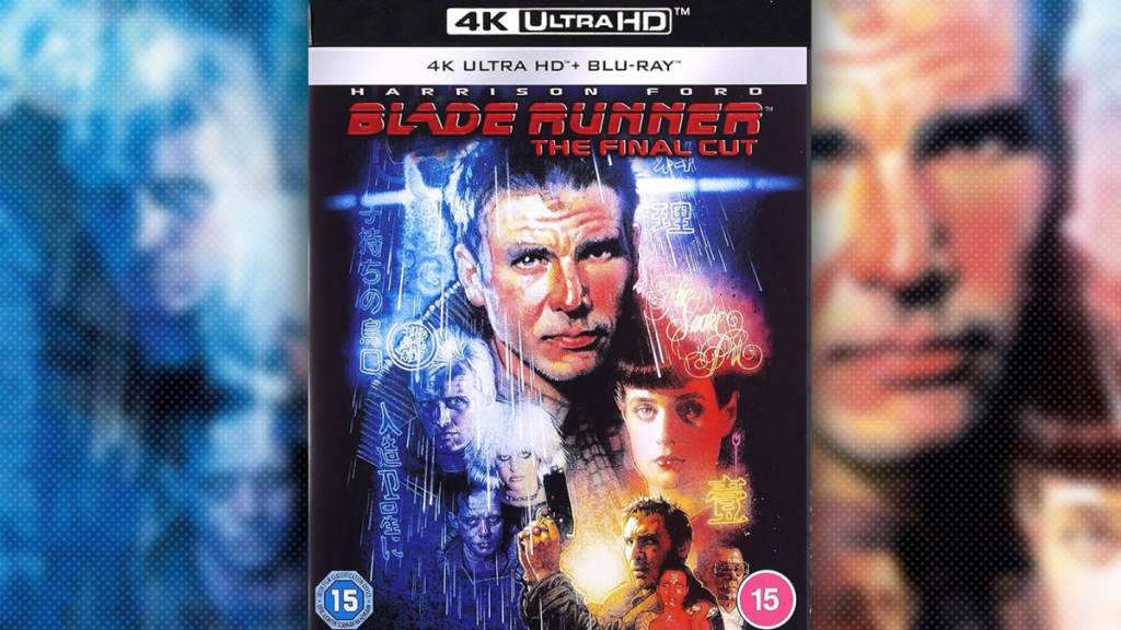 Cover art for the Blade Runner UHD blu-ray release