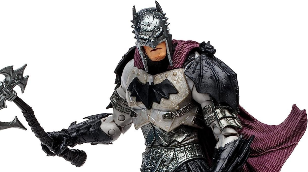 Gladiator Batman. This image is part of an article about the 15 best DC action figures in 2024.
