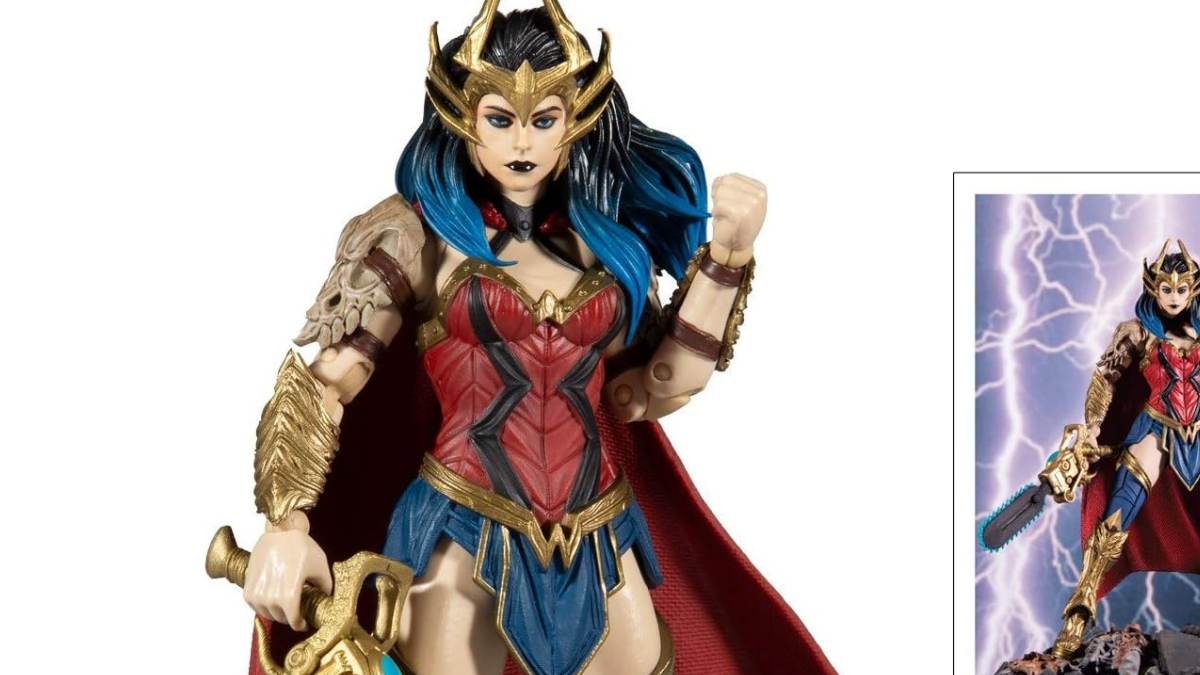 Death Metal Wonder Woman action figure.This image is part of an article about the 15 best DC action figures in 2024.