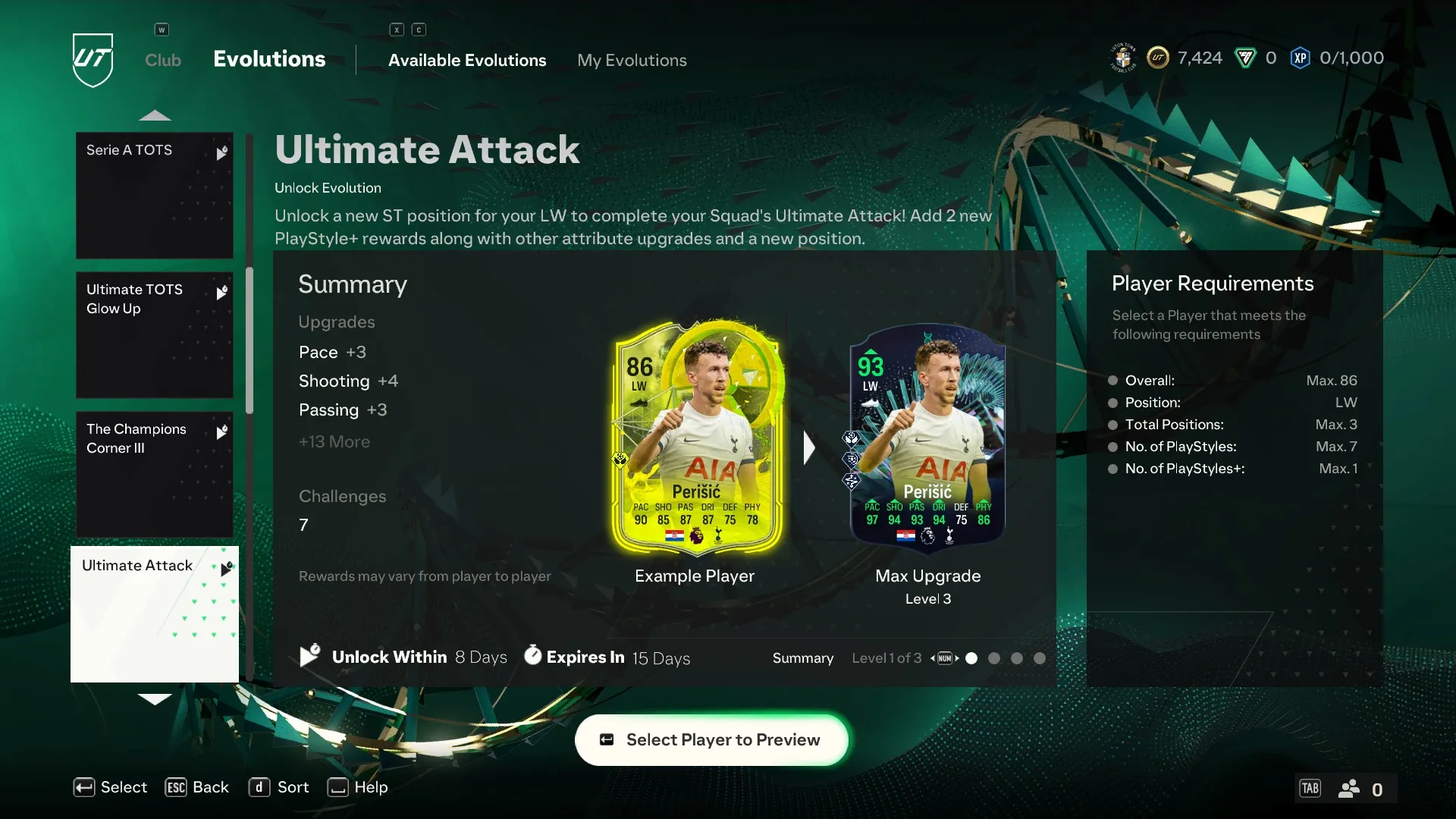 EA FC 24 Ultimate Attack Evolution