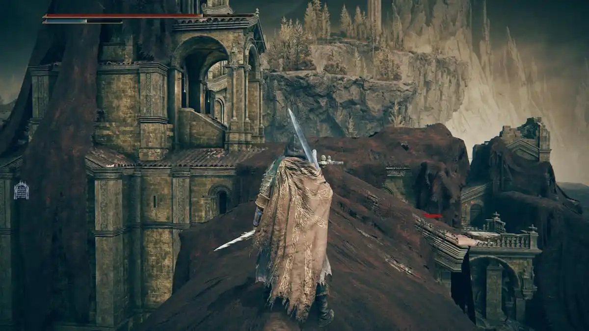 Image of the path to the blade of mercy in Elden Ring