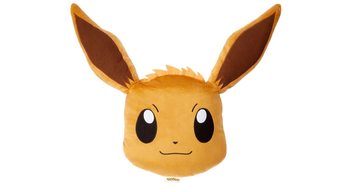 Eevee Shaped Throw Pillow