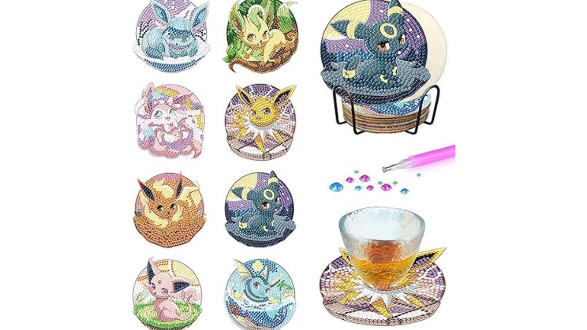 Eeveelution Coaster Set