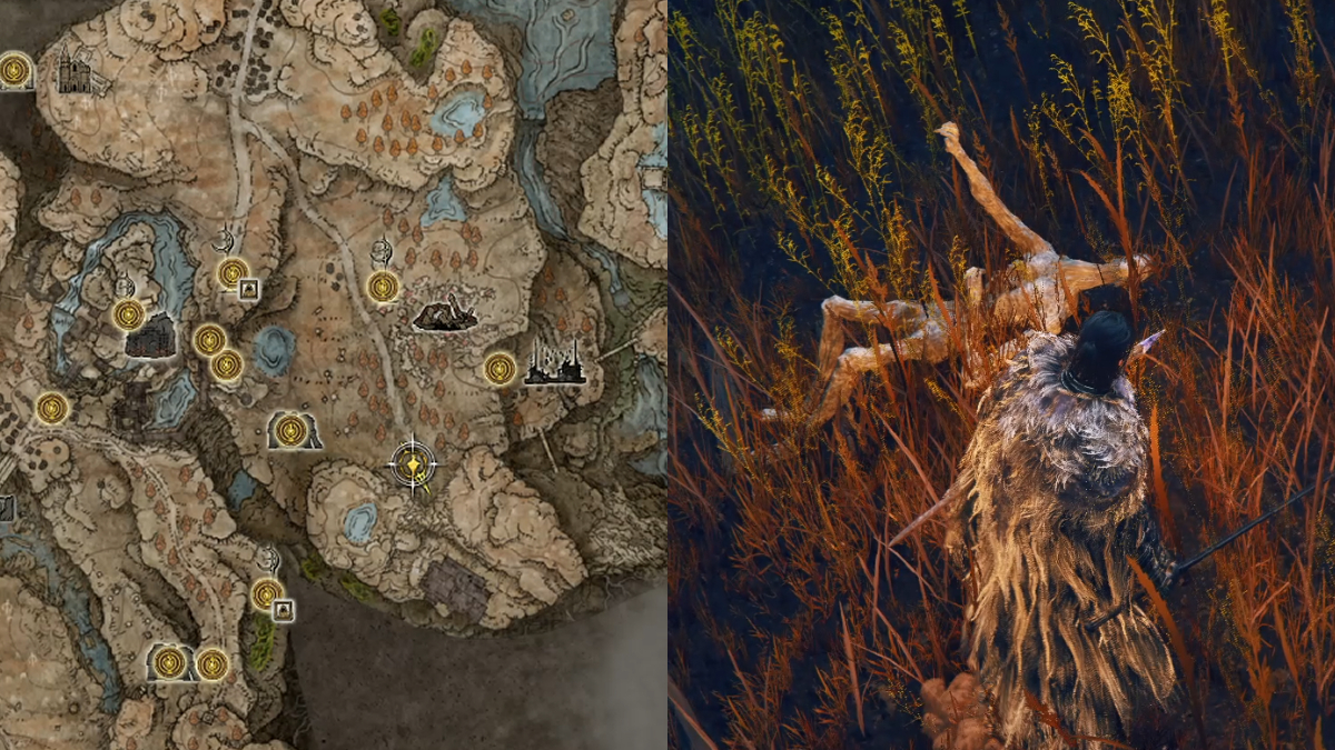The location of the Repeating Crossbow in Elden Ring: Shadow of the Erdtree.