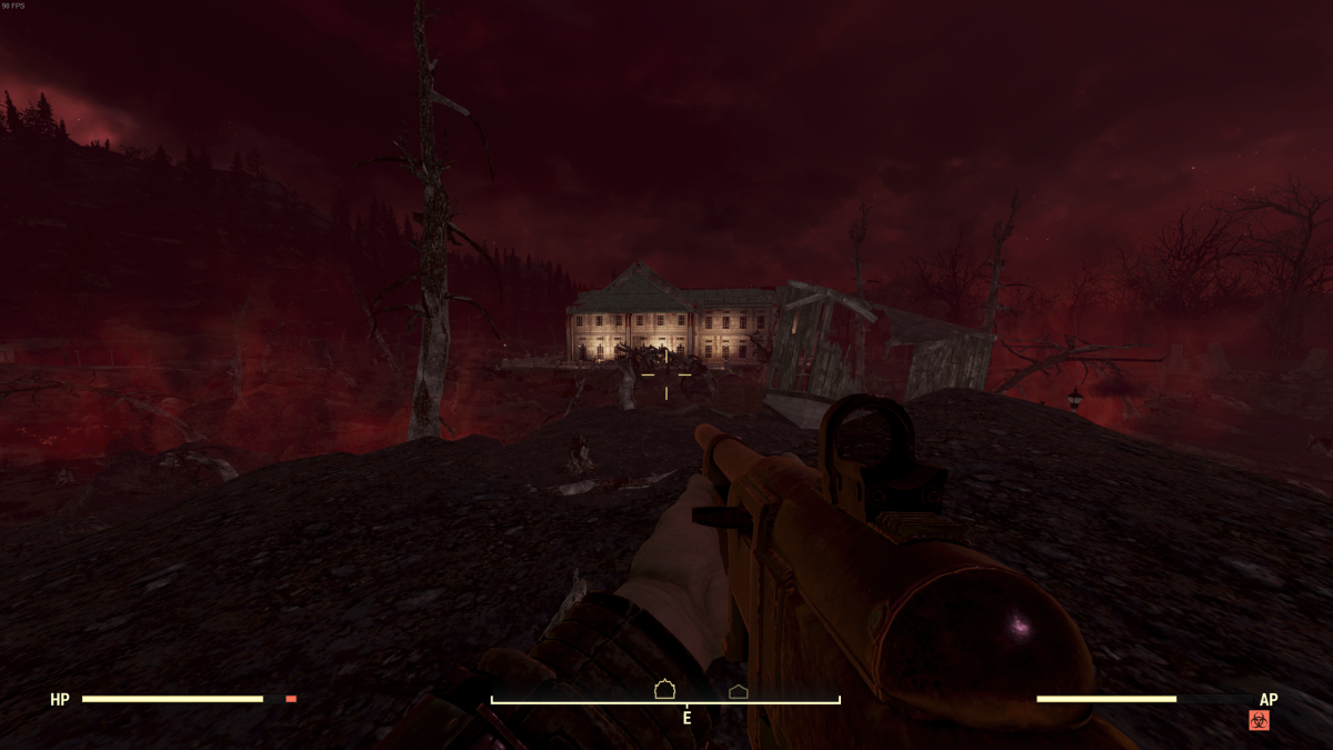 Image of the Dark Hallow Manor in Fallout 76