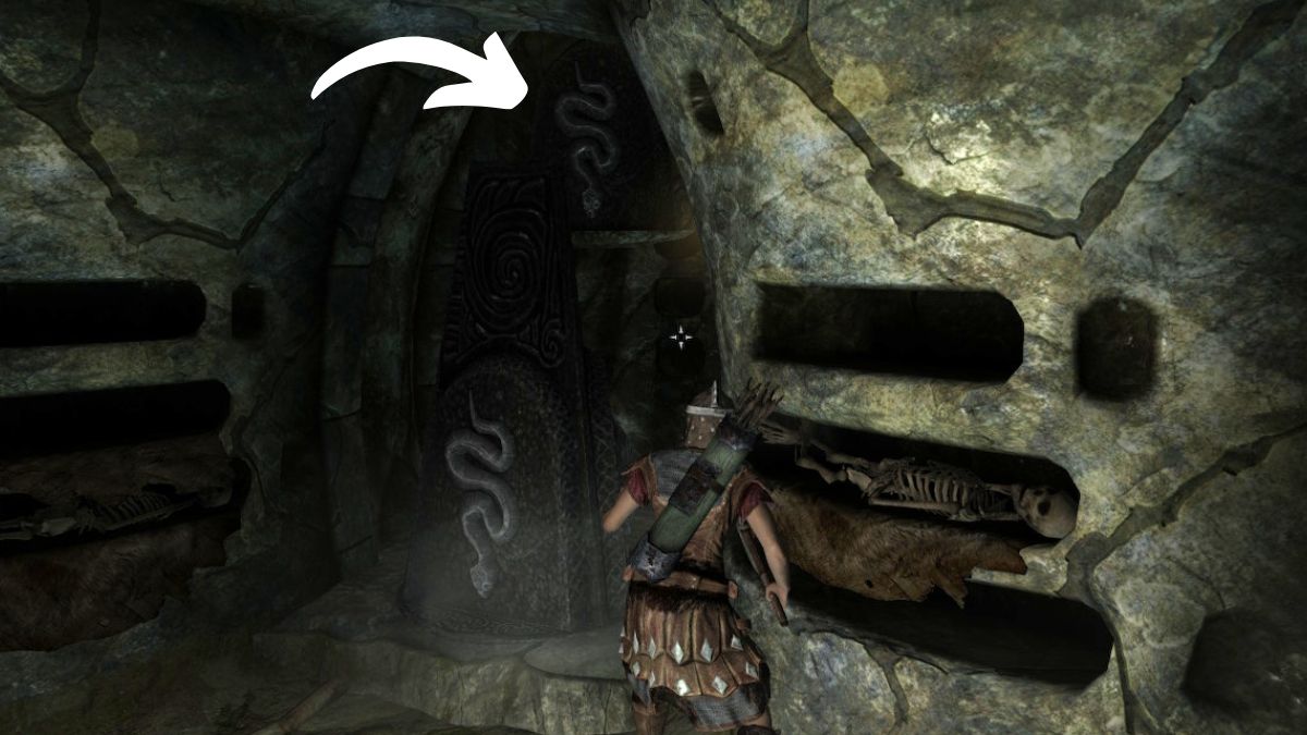 How To Solve The Saarthal Pillar Puzzle In Skyrim   First Saarthal Pillar Puzzle Solution 