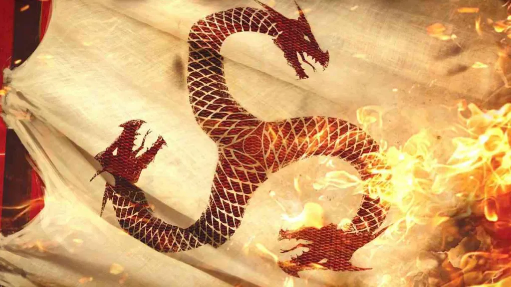 George R R Martin Fire and Blood Cover Artwork