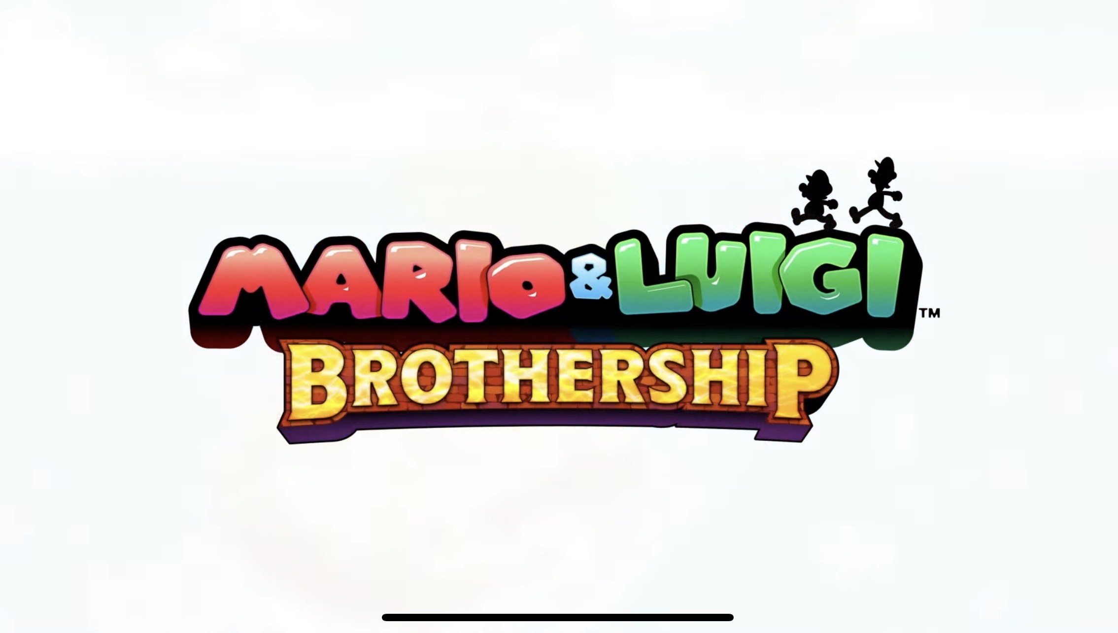 Mario & Luigi: Brothership logo.