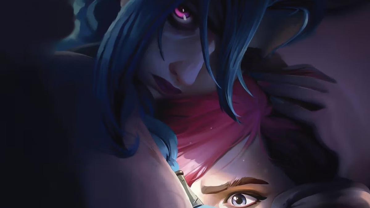 Jinx and Vi embrace in poster for Arcane Season 2