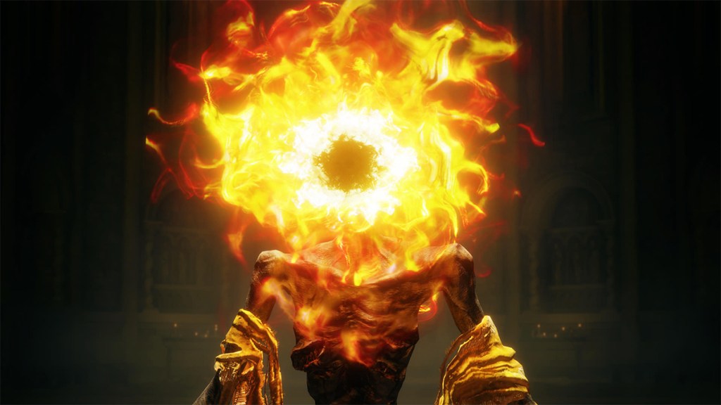 Lord of the Frenzied Flame staring