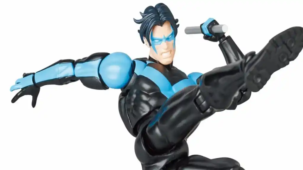 A Batman Nightwing action figure