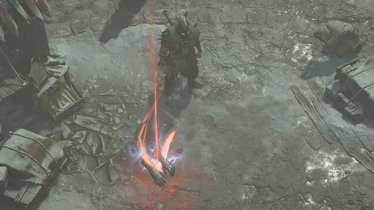 Paingorger's Gauntlets item in Diablo 4.