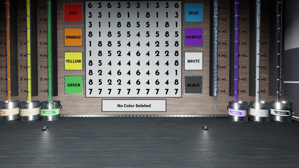 Numbers and colors in in Roblox Terminal Escape..