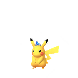 Pikachu in Moon Crown