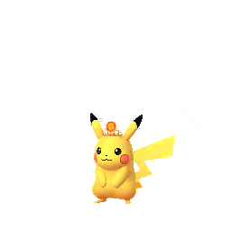 Pikachu in Sun Crown
