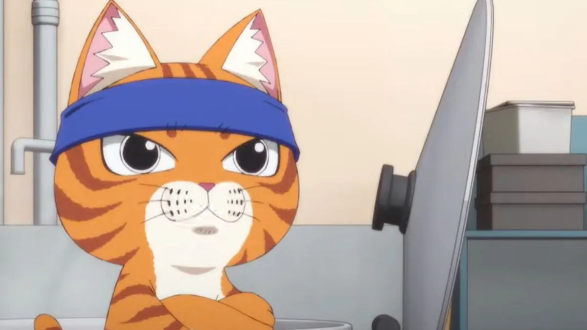 Image from the trailer for the upcoming Red Cat Ramen anime