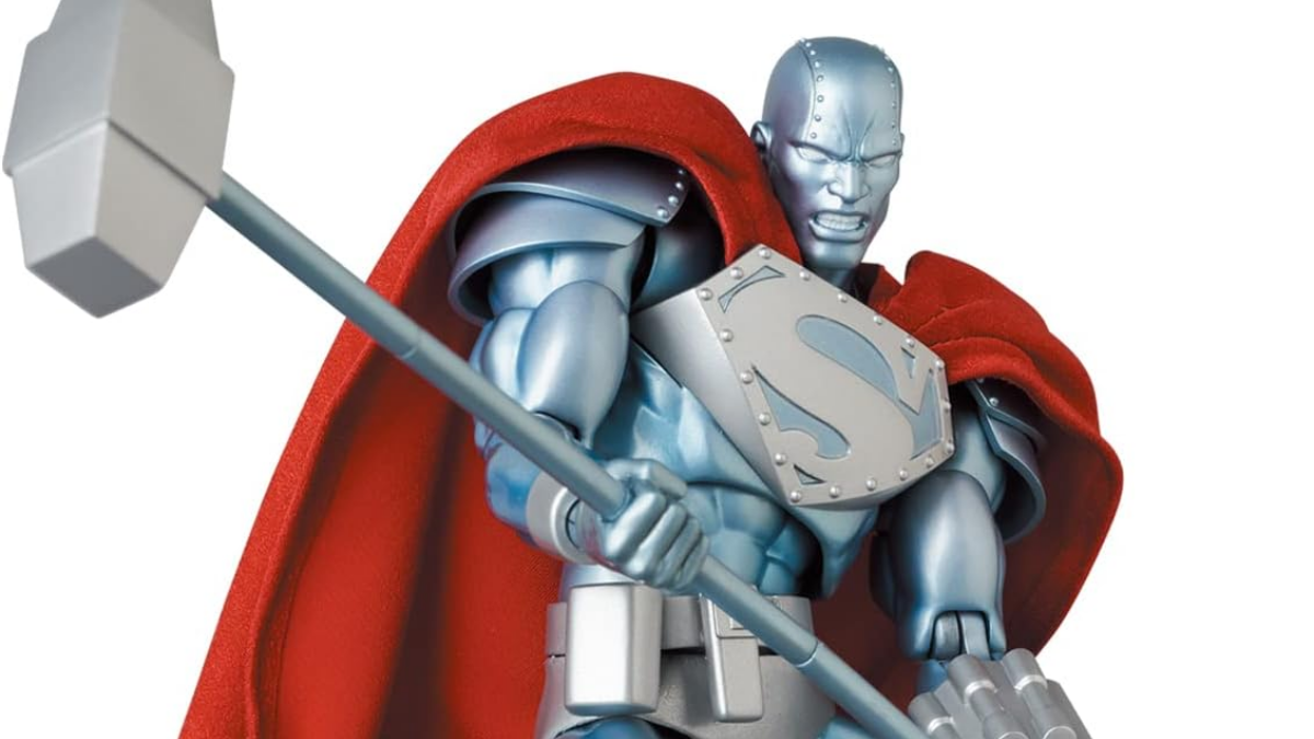 Steel figure. This image is part of an article about the 15 best DC action figures in 2024.