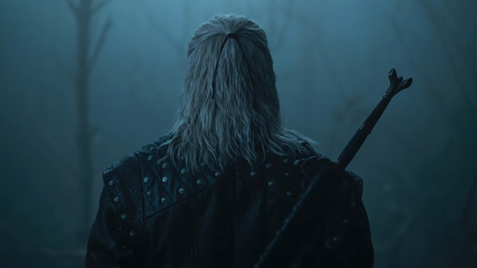 Liam Hemsworth's Geralt of Rivia facing away from the camera in Netflix's The Witcher Season 4