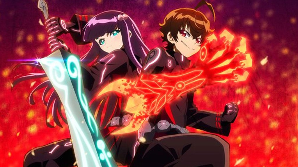 Twin Star Exorcists Anime Poster artwork