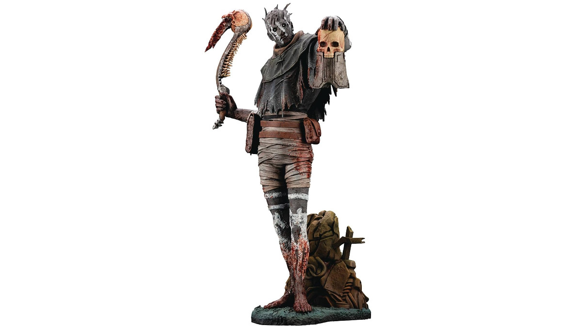 Wraith statue.