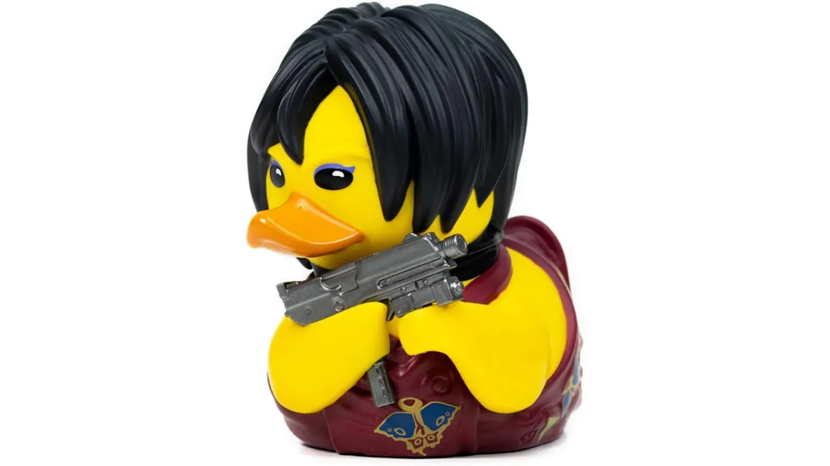 Ada Wong from Resident Evil 2 and 4 as a rubber duck.   