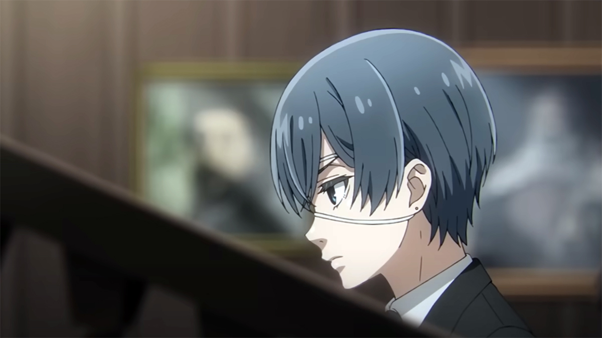 An image showing the protagonist of Black Butler walking upstairs as part of an article on when Season 4, Episode 11, releases.