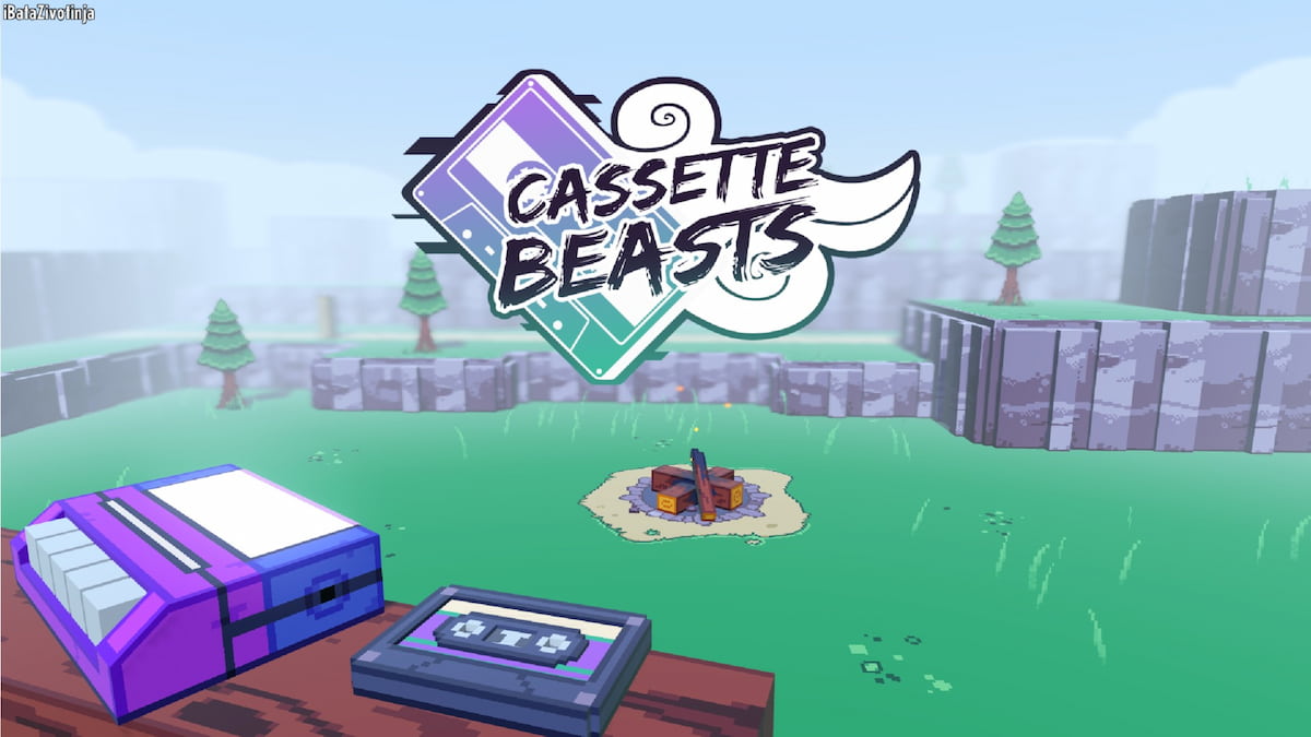 Cassette Beasts title screen