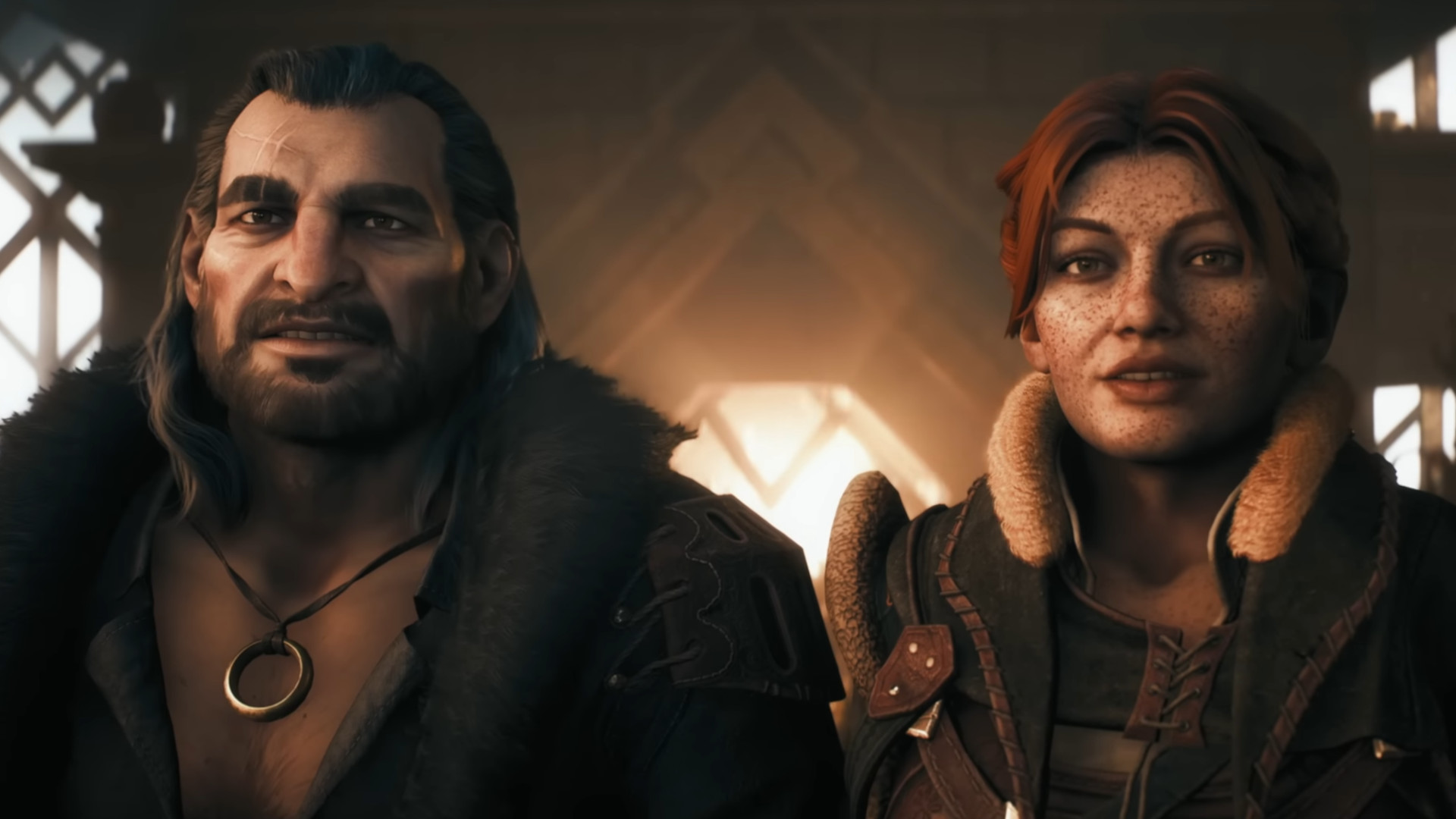 varric and harding from dragon age the veilguard