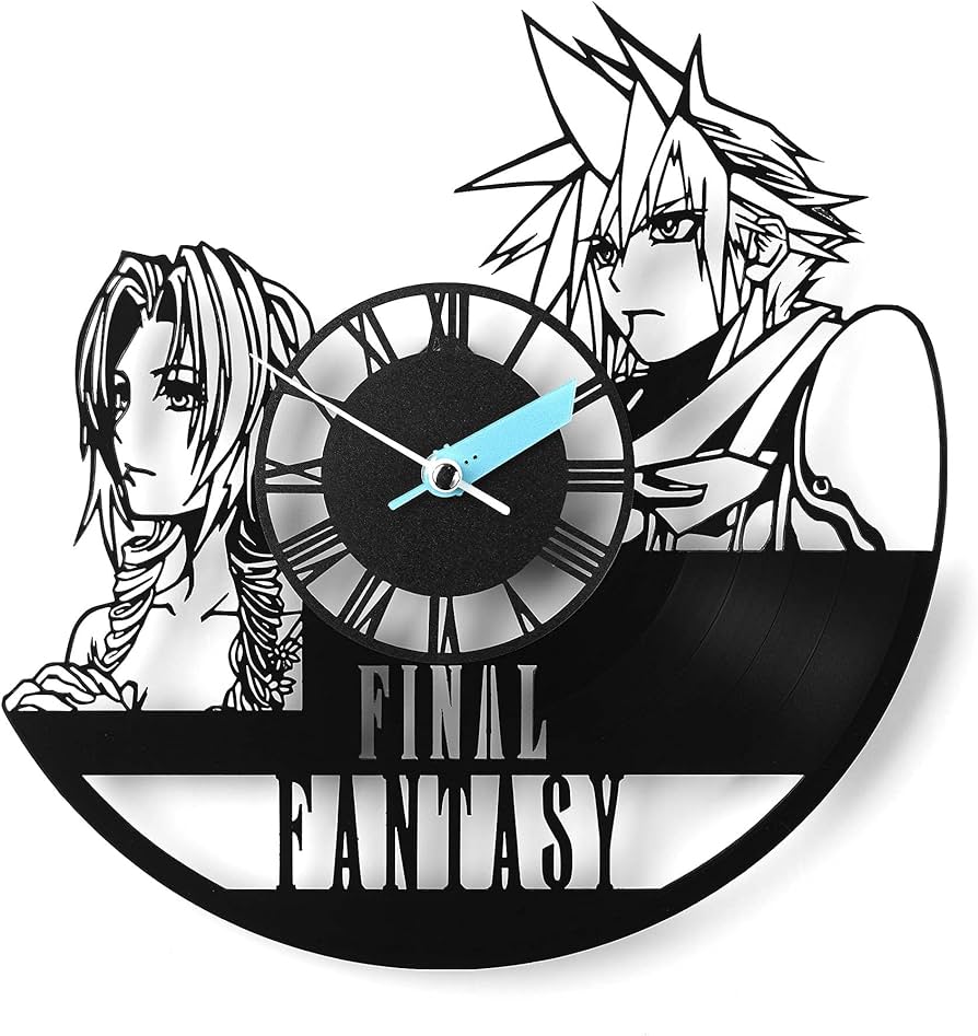 Cloud of Aerith and Cloud standing together
