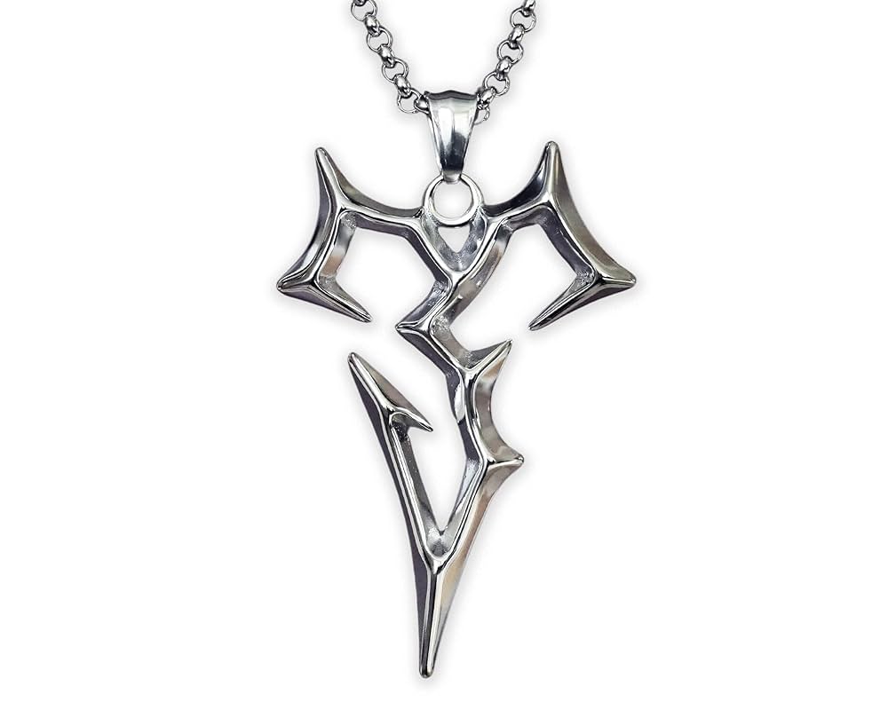 A silver version of Tidus' pendant in Final Fantasy X