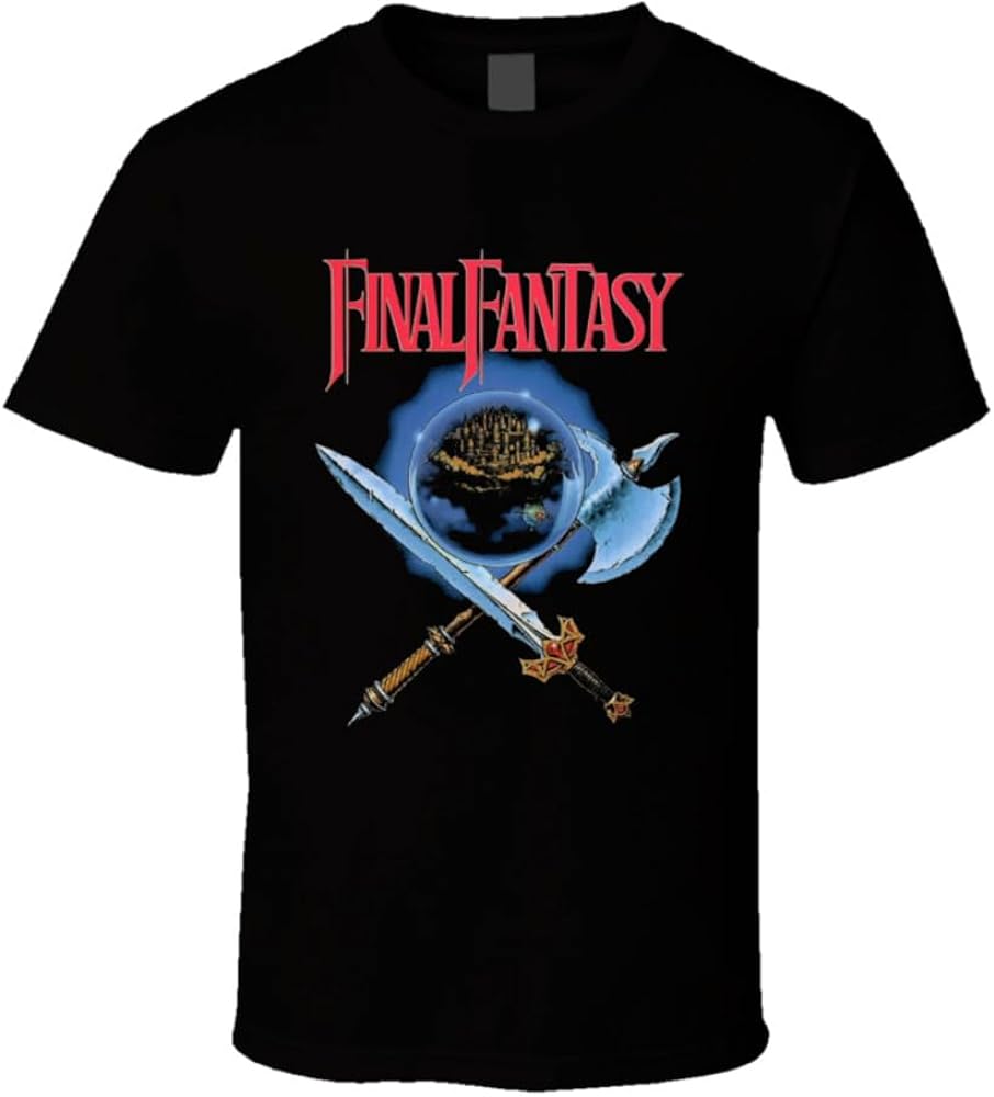 Final Fantasy shirt of original game box art