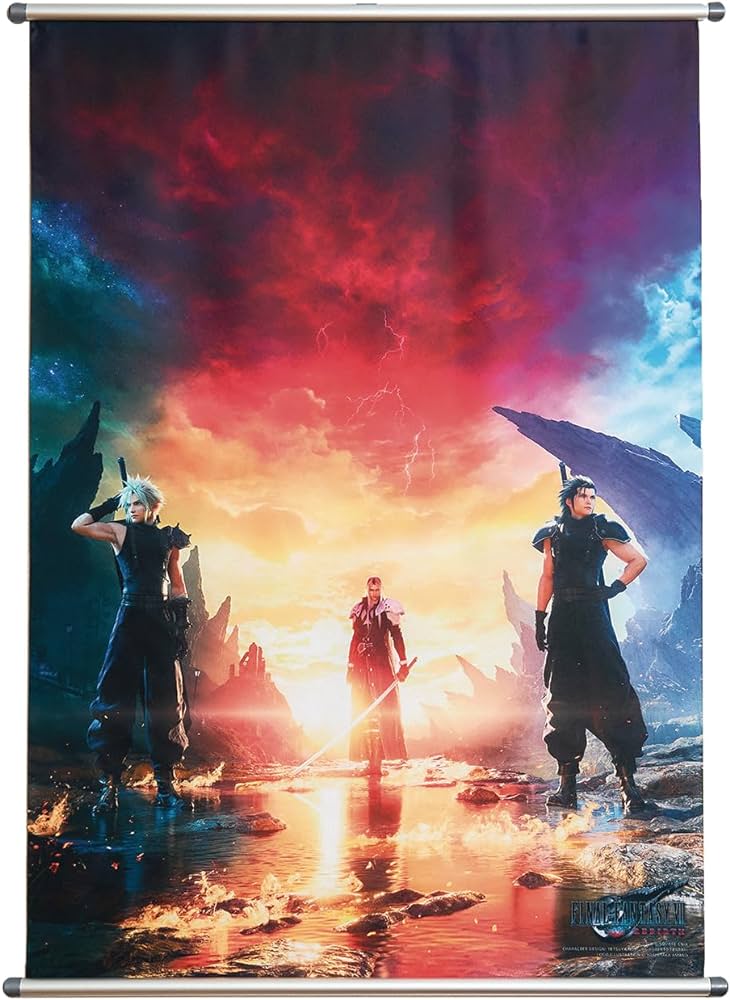 Final Fantasy VII Rebirth box art poster