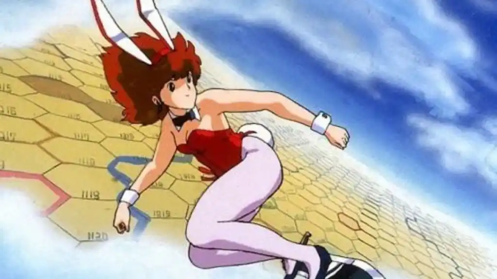 The bunny girl from DAICON IV