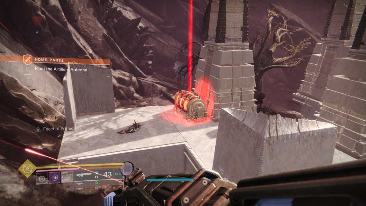 Image of a generator about to explode in Destiny 2