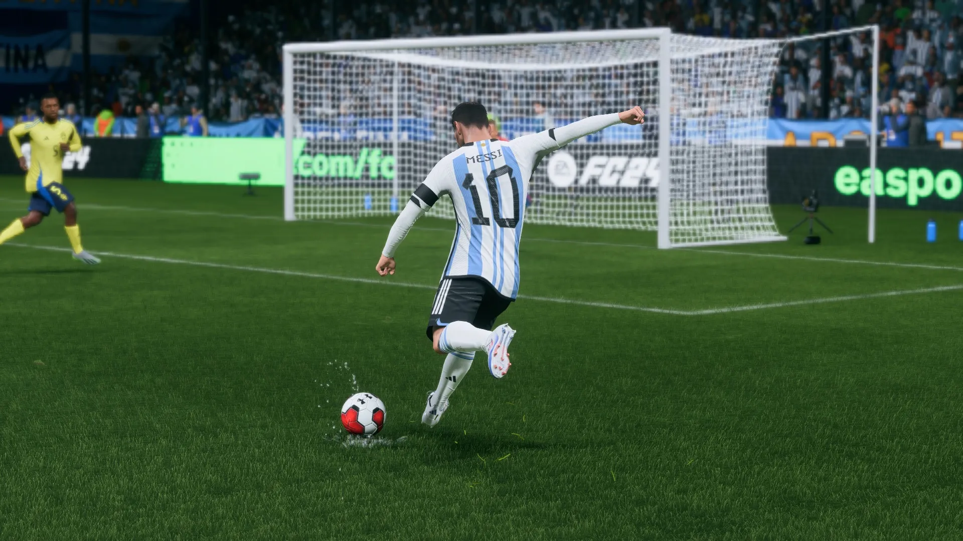 how to do a power shot in ea fc 24 - lionel messi