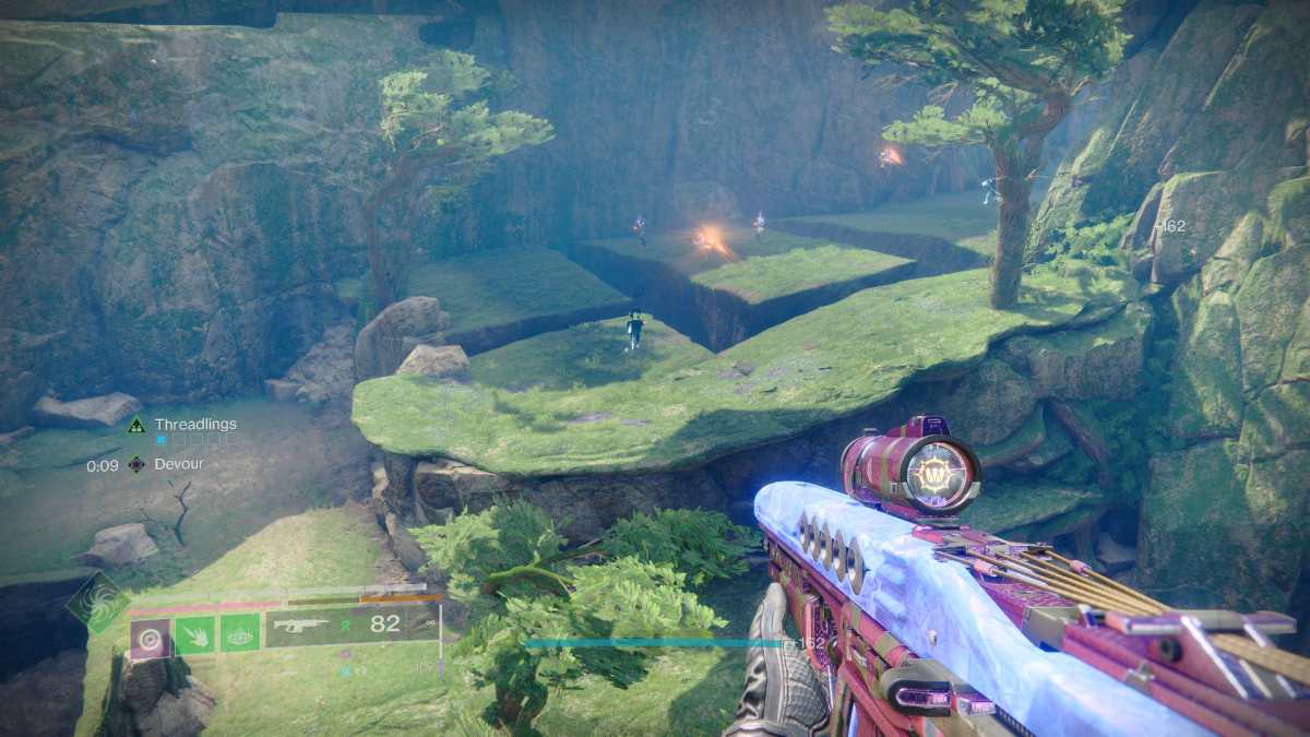 Image of the large jump you'll need to make in Destiny 2