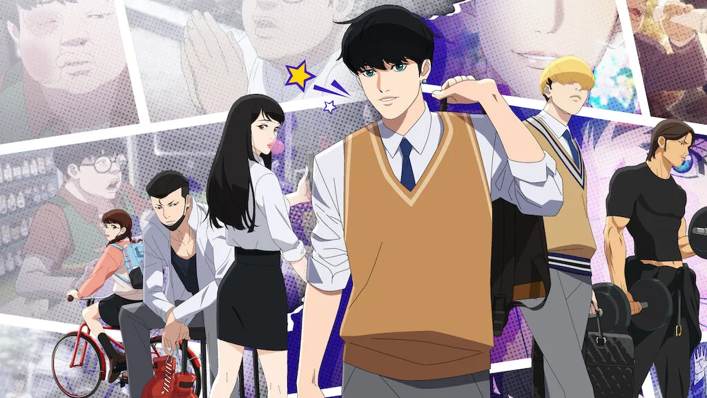 Characters from the Lookism anime. This image is part of an article about the confirmed release date of Lookism Chapter 506.