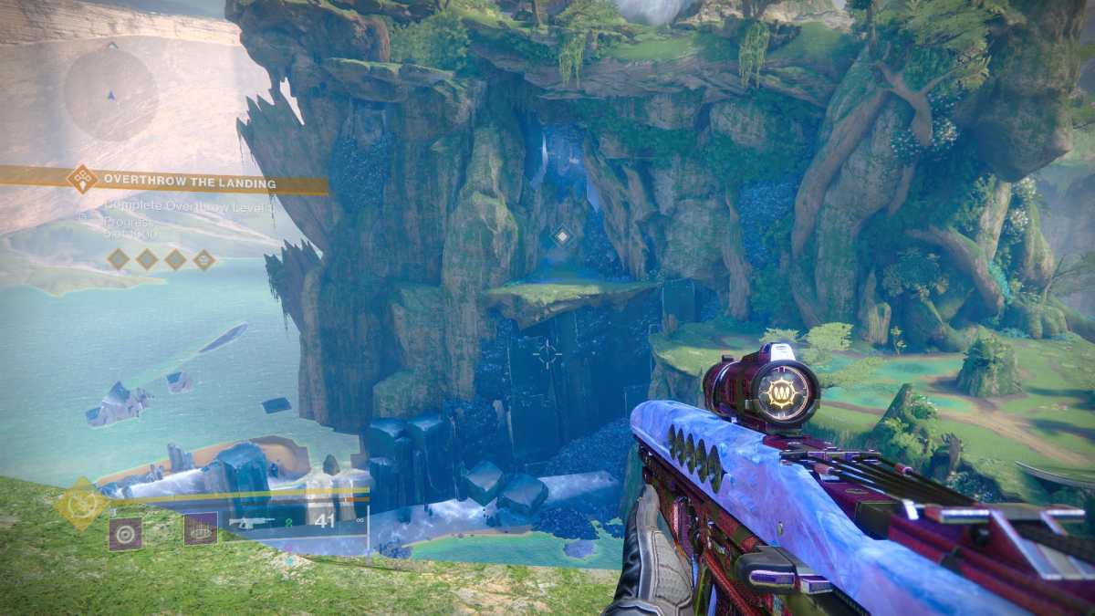 Image of the mission location in Destiny 2