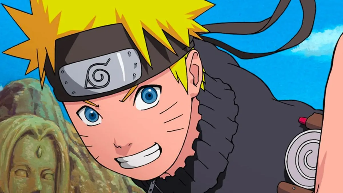 Naruto prepares a punch
