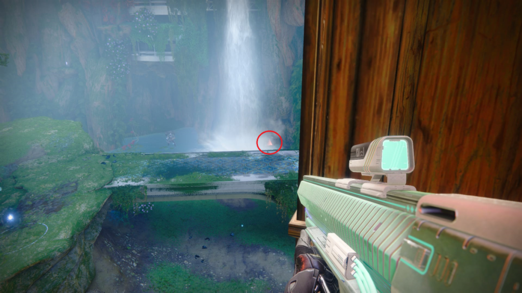 Image of the red cube in The Landing in Destiny 2