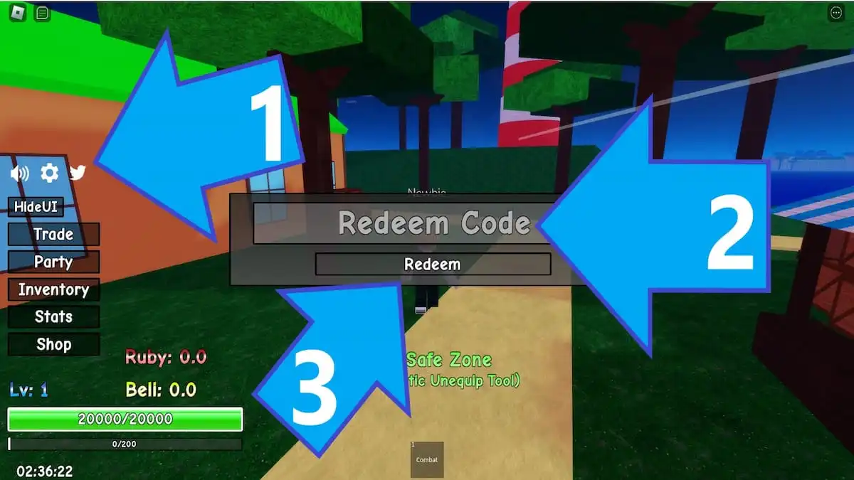 How to redeem codes in Royal Seas