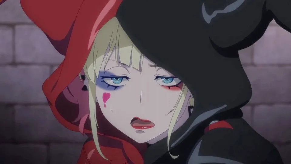 Harley Quinn sighs in Suicide Squad Isekai