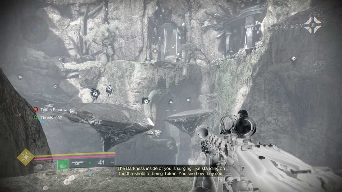Image of the Taken dimension platforms in Destiny 2