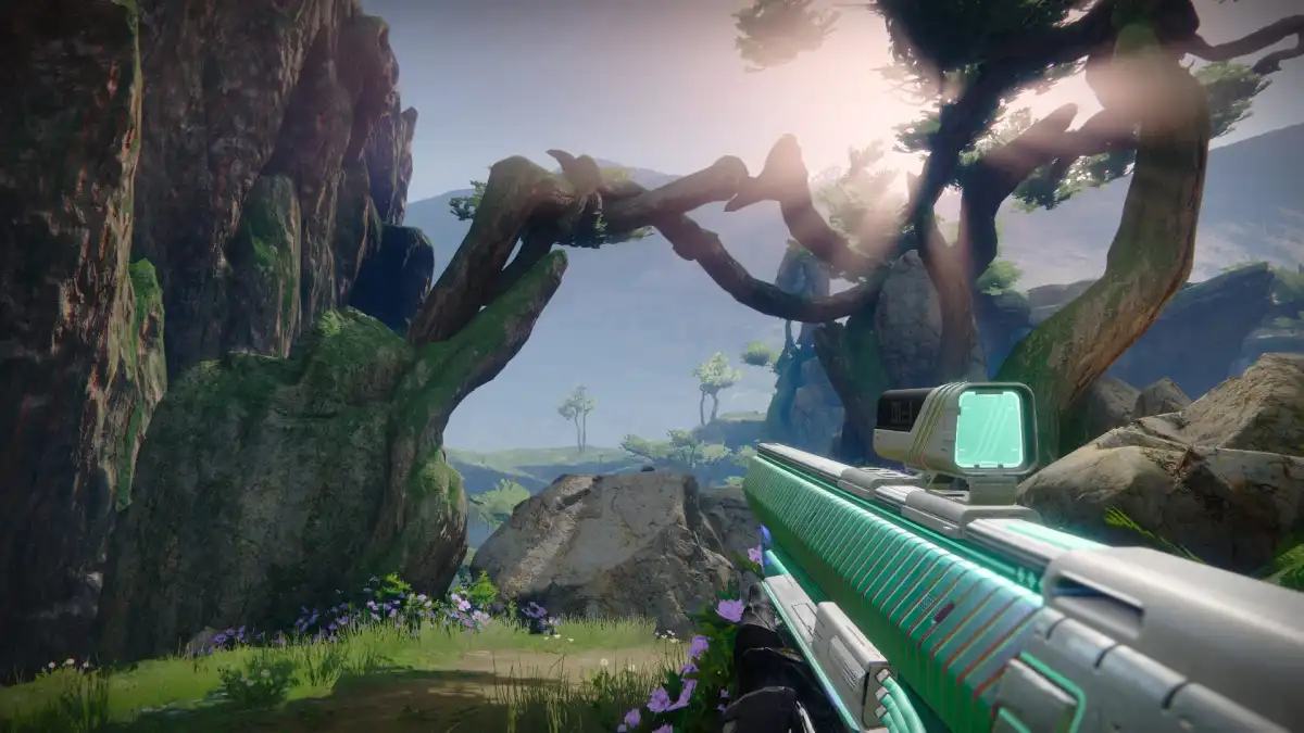 Image of the chests location in Refraction in Destiny 2