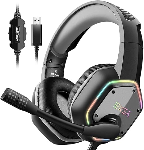 EKSA E1000 USB Gaming Headset. This image is part of an article about the best video game deals before prime day.